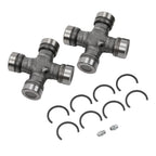 2x Premium Driveshaft Universal Joints Pair Front / Rear Moog 534G Greaseable