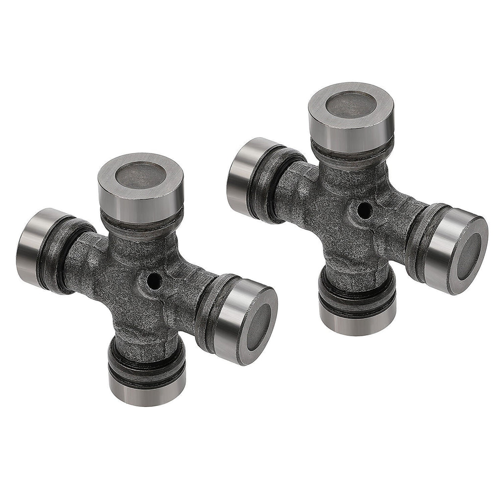 2x Premium Driveshaft Universal Joints Pair Front / Rear Moog 534G Greaseable