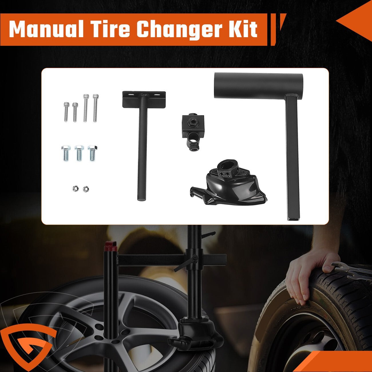 For Harbor Freight Manual Tire Changer Duck Head Modification Kit w/Duck Head US