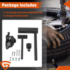 For Harbor Freight Manual Tire Changer Duck Head Modification Kit w/Duck Head US