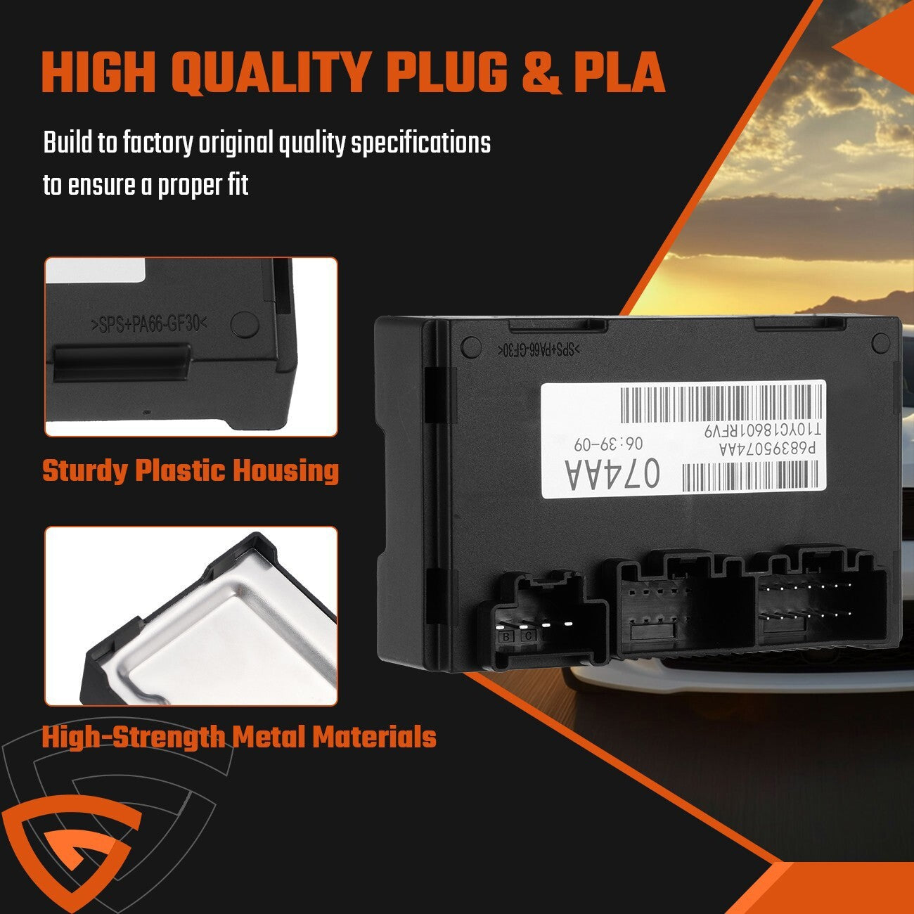 Transfer Case Control Module Fit For JEEP GRAND CHEROKEE 2014-2015 68395074AA US