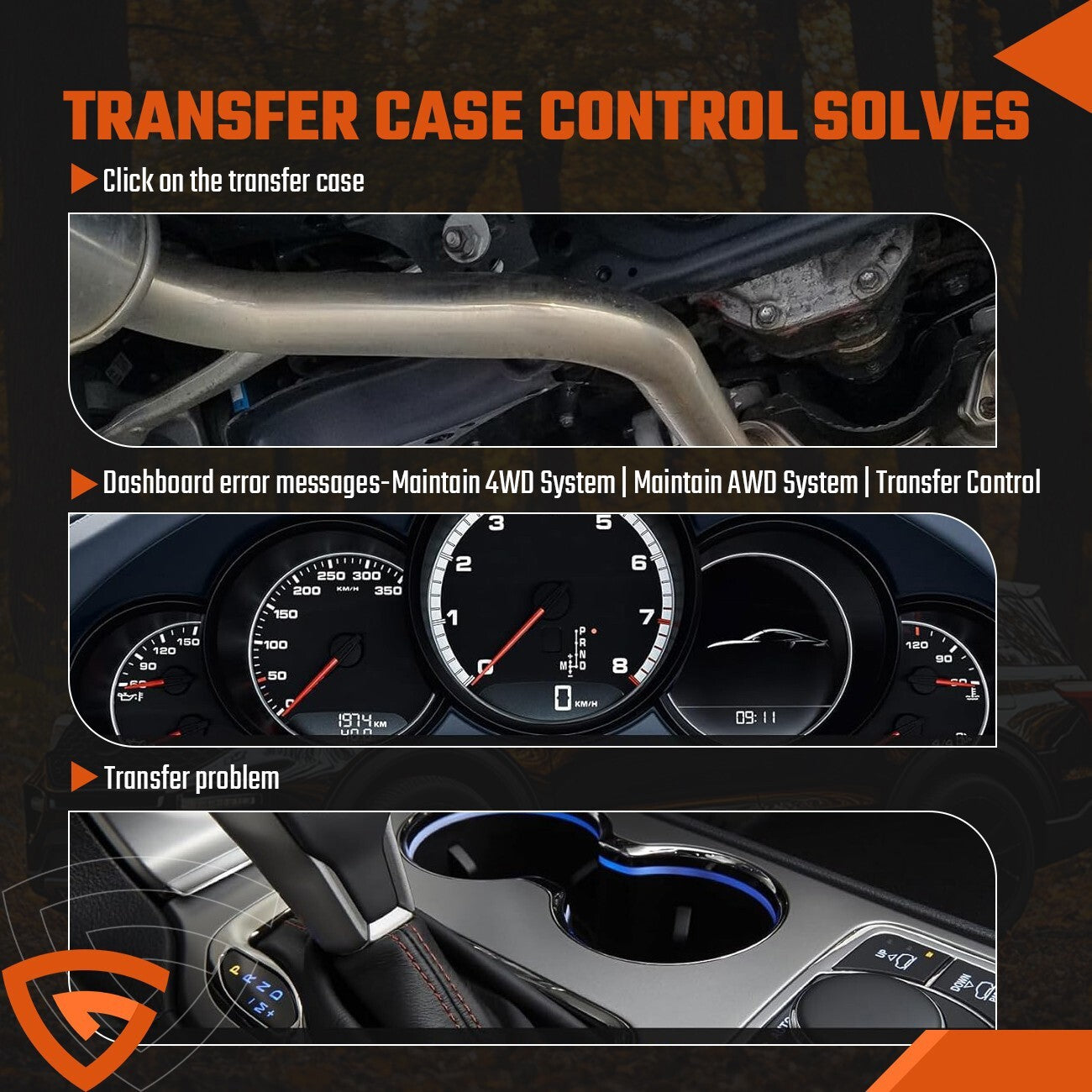 Transfer Case Control Module Fit For JEEP GRAND CHEROKEE 2014-2015 68395074AA US