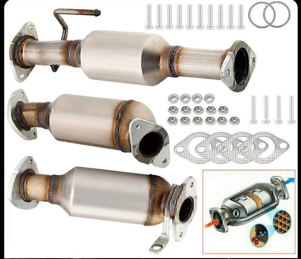Catalytic Converter Set Fit 2009-2017 Chevy Traverse 3.6L 08-17 Buick Enclave