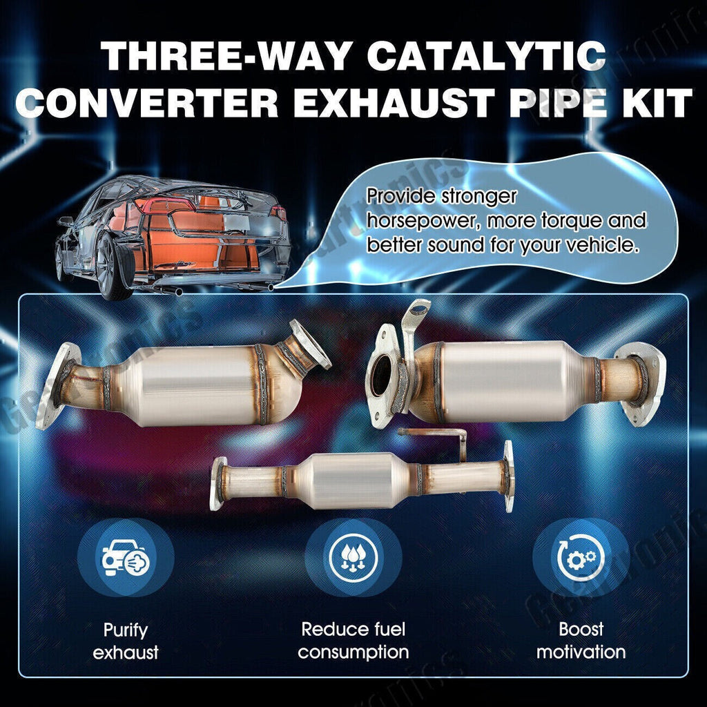Catalytic Converter Set Fit 2009-2017 Chevy Traverse 3.6L 08-17 Buick Enclave