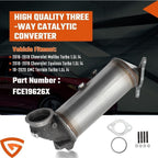 EPA Front Manifold Catalytic Converter Fit 2016-2019 Chevrolet Malibu 1.5L TURBO