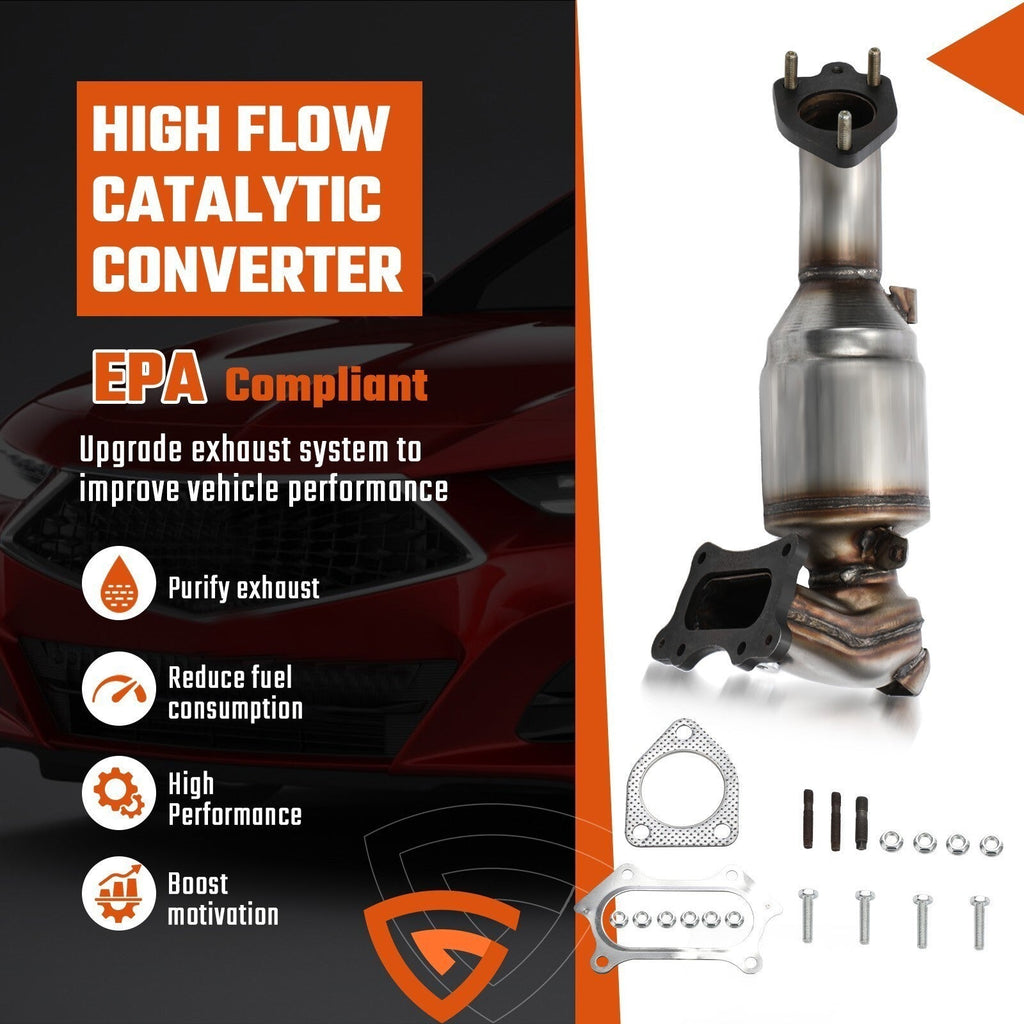 EPA Front Exhaust Catalytic Converter Kit - For 2013 2014-2017 Honda Accord 2.4L