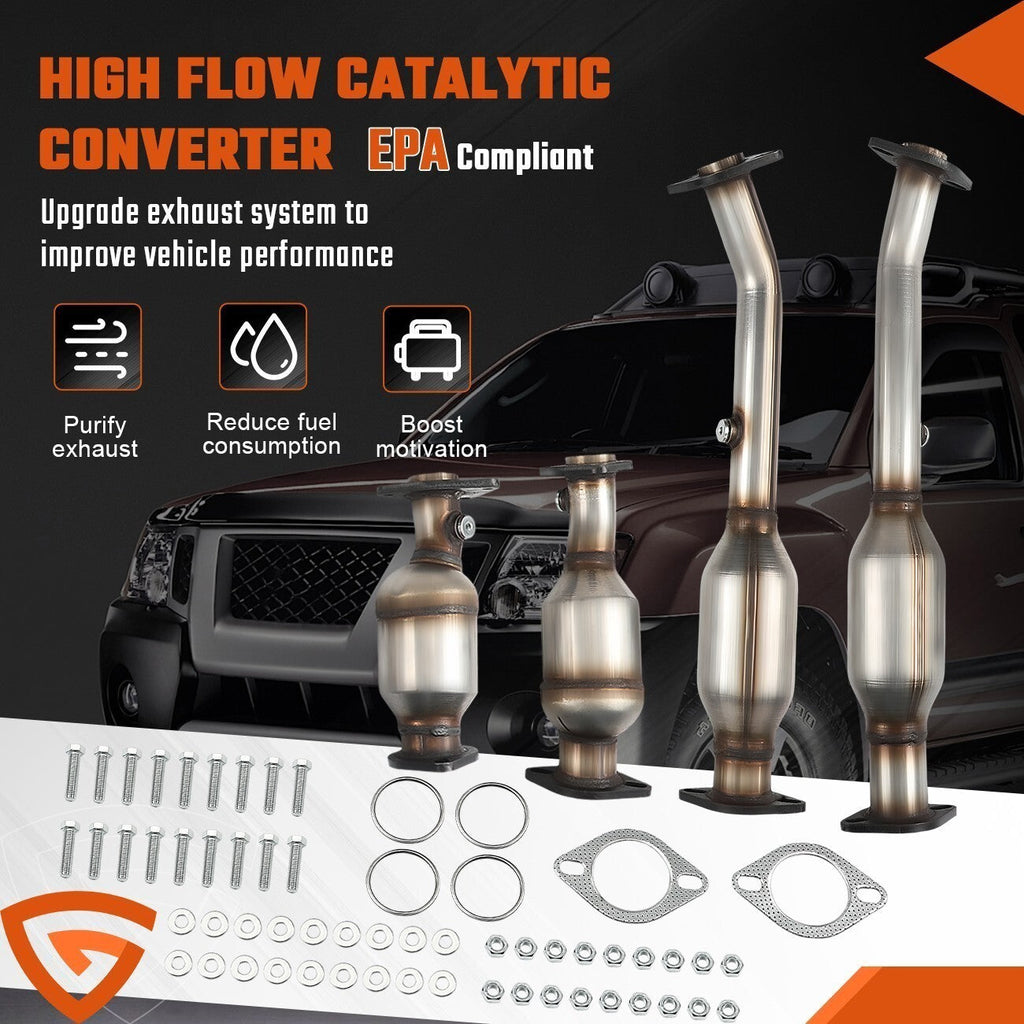 EPA Catalytic Converter Set For 2005-2018 Nissan Pathfinder Xterra Frontier 4.0L