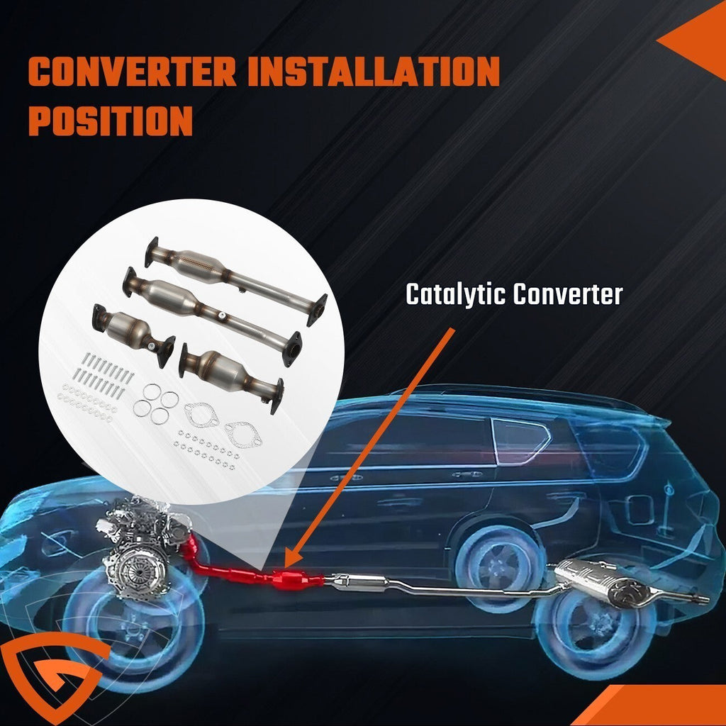 EPA Catalytic Converter Set For 2005-2018 Nissan Pathfinder Xterra Frontier 4.0L