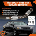 EPA Catalytic Converter Kit For Toyota Corolla Matrix 1.8L 2003-2008 Direct-Fit