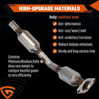 EPA Catalytic Converter Kit For Toyota Corolla Matrix 1.8L 2003-2008 Direct-Fit