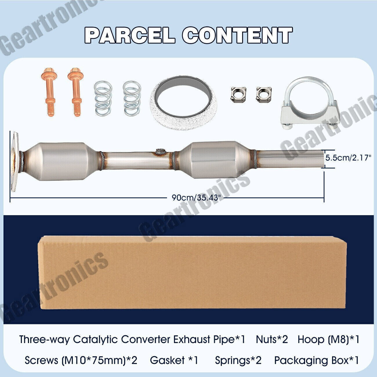 Catalytic Converter w/O2 Sensor For 2009 10-2013 Toyota Corolla 1.8L Direct Fit