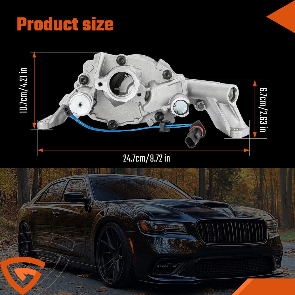 Engine Oil Pump for 11-23 Chrysler 300 Dodge Jeep Ram Volkswagen 3.6L 68252670AP