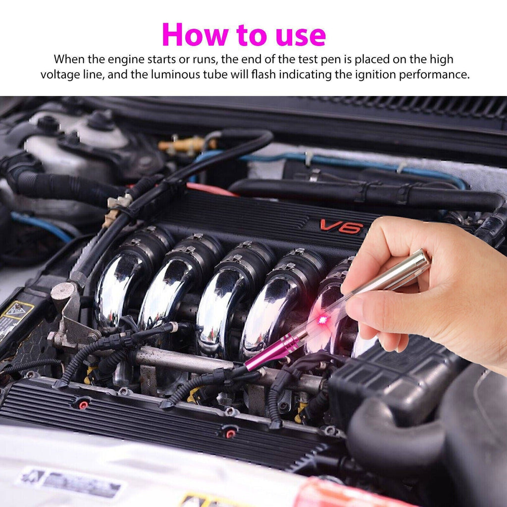 Ignition System Coil Engine In Line Auto Diagnostic Test Pen Spark Plug - Tester