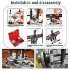 12PCS Heavy Duty Bearing Separator Removal Tool Kit Wheel Hub Axle Puller - Set