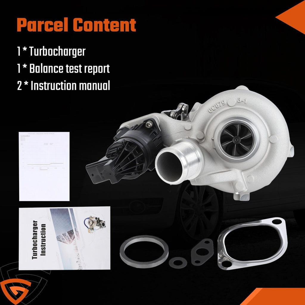 Left Turbo Turbocharger K03 Fit for Ford F-150 Expedition Navigator 3.5L 2018-20