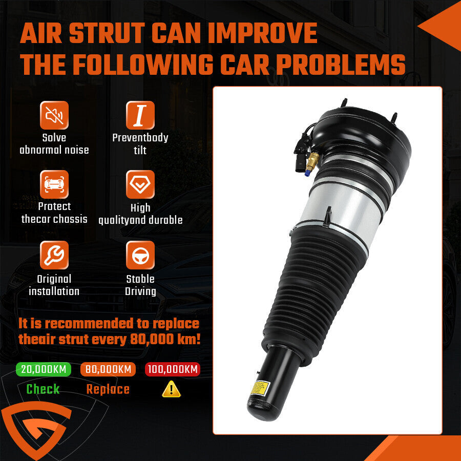 For Audi A8 S8 D4 4H Quattro Front Air Suspension Strut *4G0616039AB 2010 - 2018