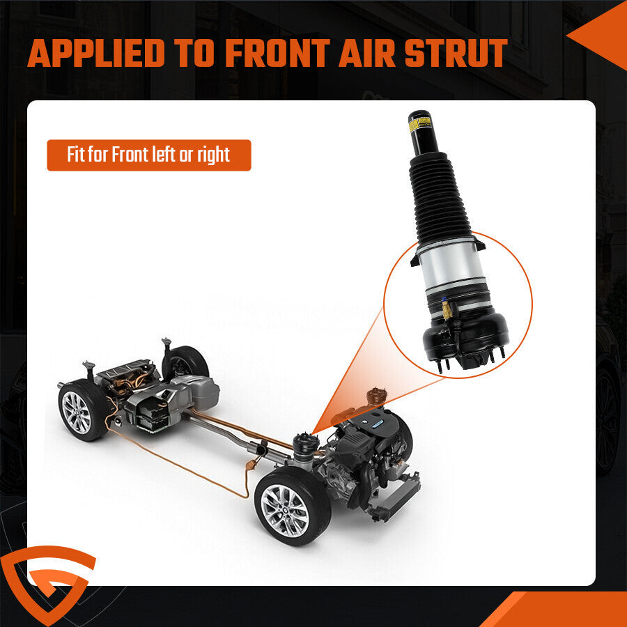For Audi A8 S8 D4 4H Quattro Front Air Suspension Strut *4G0616039AB 2010 - 2018