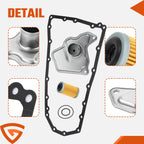 Transmission Oil Filter & Gasket Kit For Nissan ALTIMA 31728-29X0D 31726-28X0A Y