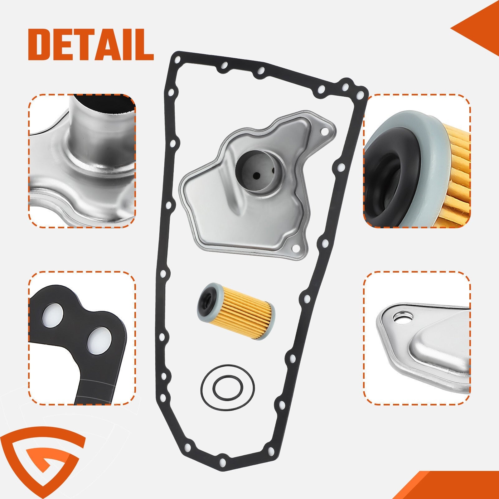 Transmission Oil Filter & Gasket Kit For Nissan ALTIMA 31728-29X0D 31726-28X0A Y