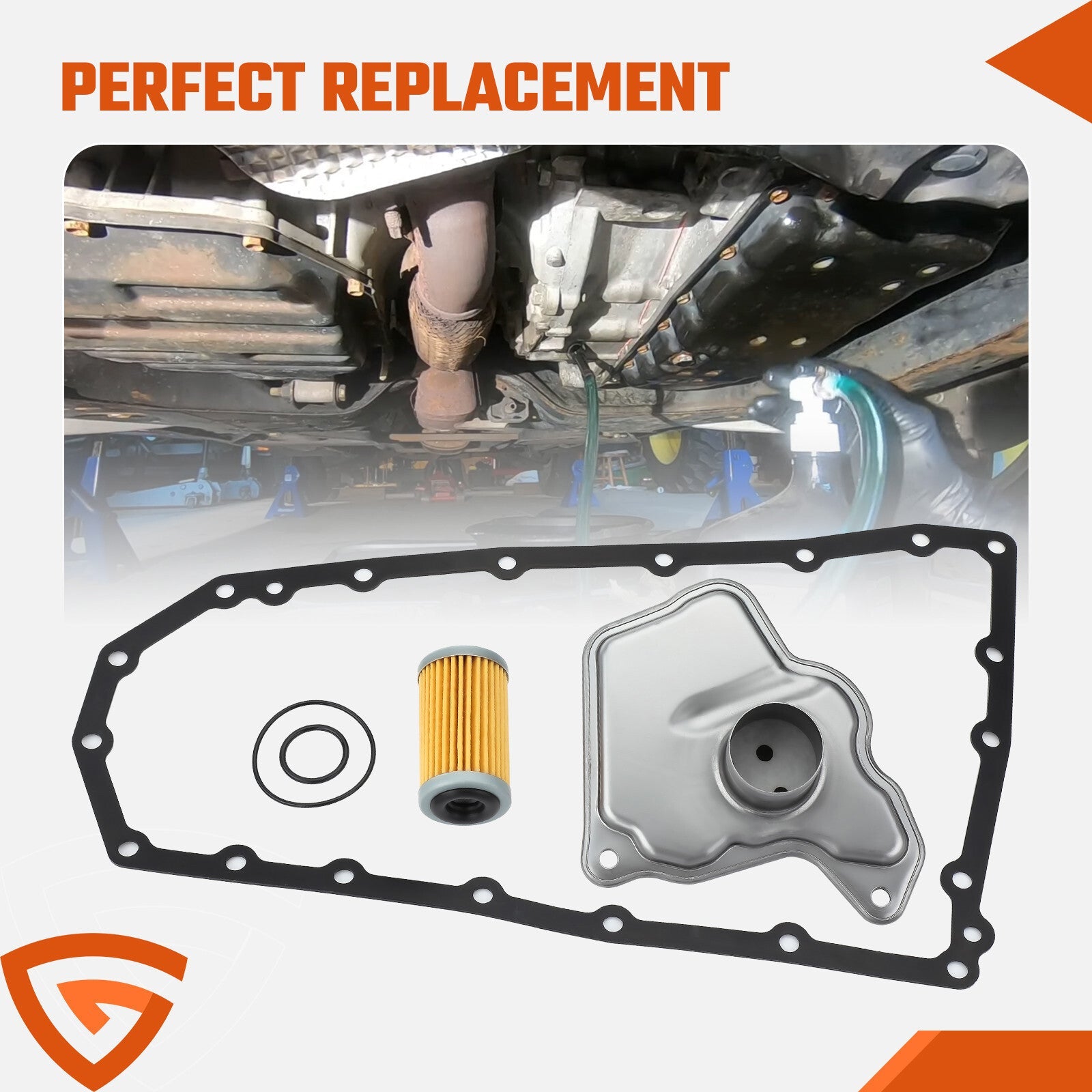 Transmission Oil Filter & Gasket Kit For Nissan ALTIMA 31728-29X0D 31726-28X0A Y