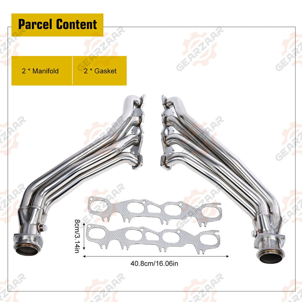 Stainless Exhaust Hearder For Chrysler 300C Dodge Charger Magnum Challenger 5.7L