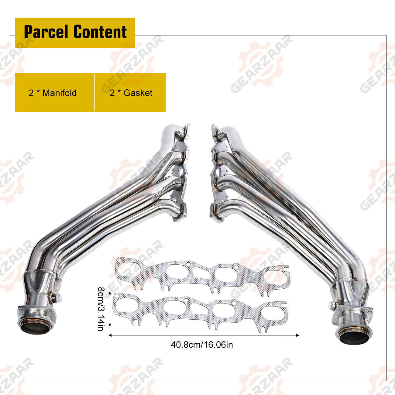 Stainless Exhaust Hearder For Chrysler 300C Dodge Charger Magnum Challenger 5.7L