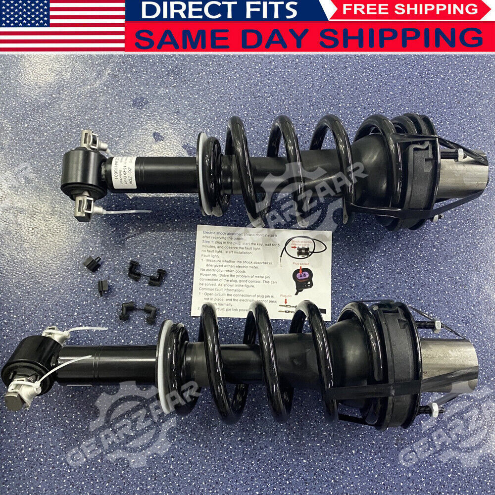 Pair Front Shock Struts Assys For Escalade Tahoe GMC Sierra Denali 1500,84176631