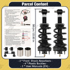 Pair Front Shock Struts Assys For Escalade Tahoe GMC Sierra Denali 1500,84176631