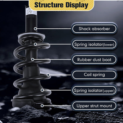 Pair Front Shock Struts Assys For Escalade Tahoe GMC Sierra Denali 1500,84176631