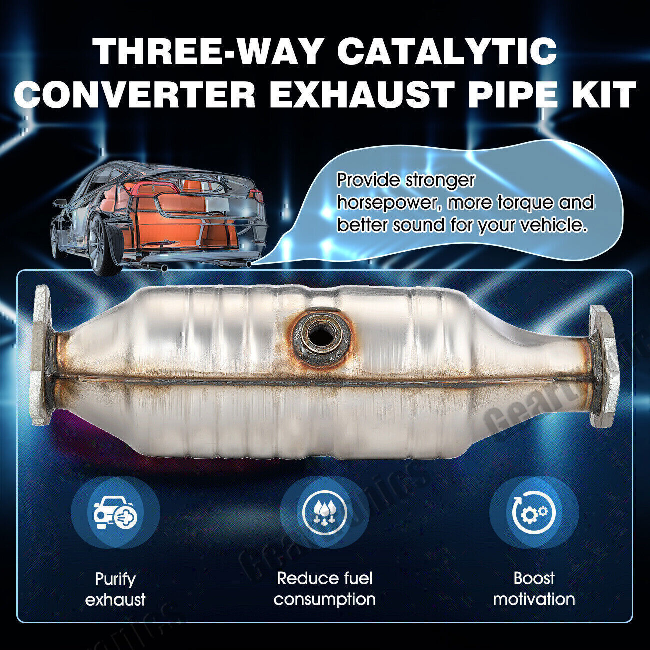Catalytic Converter For 1998 1999 2000 2001 2002 Honda Accord DX ,EX LX 2.3L US