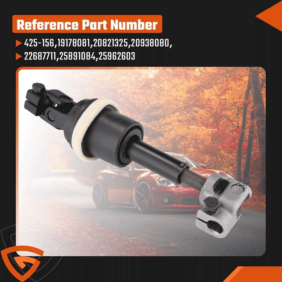 For Chevy Malibu Pontiac G6 04-12 Intermediate Steering Shaft 425-156 19178081
