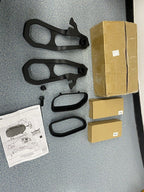 For 2019-2023 Dodge Ram 1500 DT Front Black Tow Hooks Left +Right w/Hardware Kit
