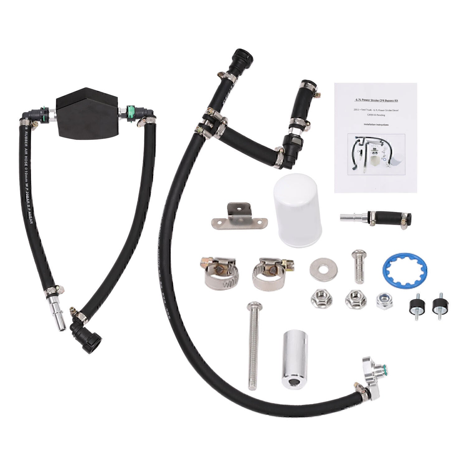 For Ford 6.7L 2011 -22 Powerstroke Disaster Prevention Bypass Kit Gen2.1 CP4.2