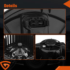 HVAC Heater Blower Motor for VW CC Golf Jetta Passat Tiguan Audi A3 1K1819015F -