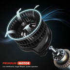 HVAC Heater Blower Motor for VW CC Golf Jetta Passat Tiguan Audi A3 1K1819015F -