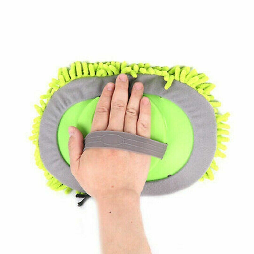 Adjustable Telescopic Car Wash Brush Kit Mop Long Handle Vehicle Cleaning Tool -