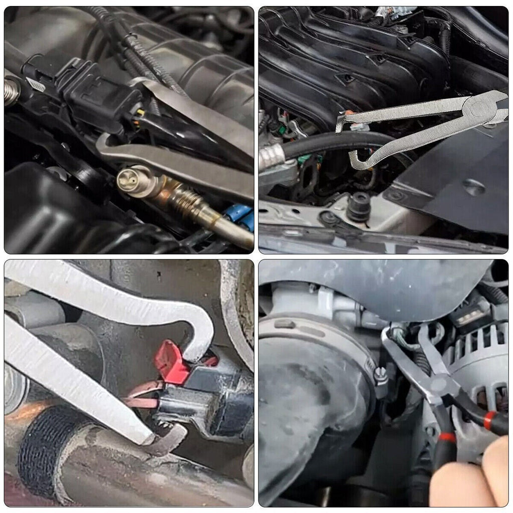 2x Electrical Disconnect Pliers Fuel Line Petrol Clip Pipe Pliers Repair Tools
