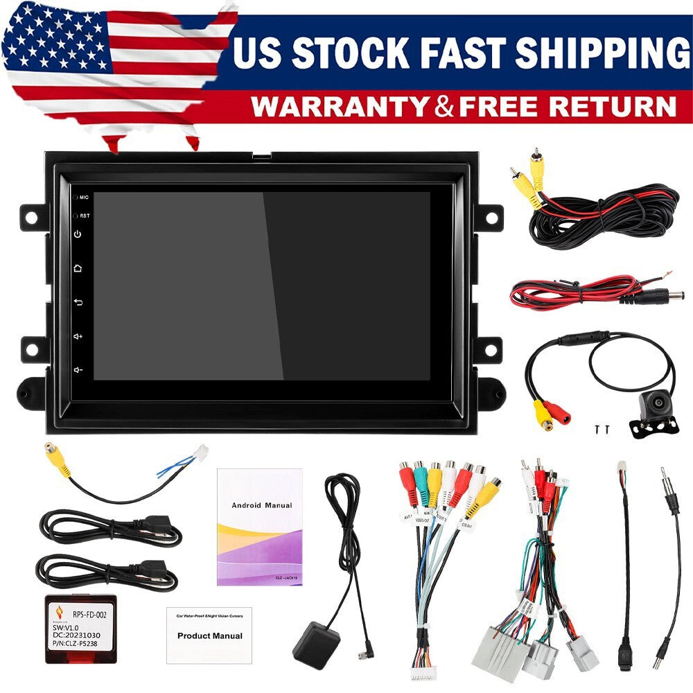 FOR FORD F150 2004-2008 7" ANDROID CARPLAY CAR STEREO RADIO GPS NAV WIFI BT | US