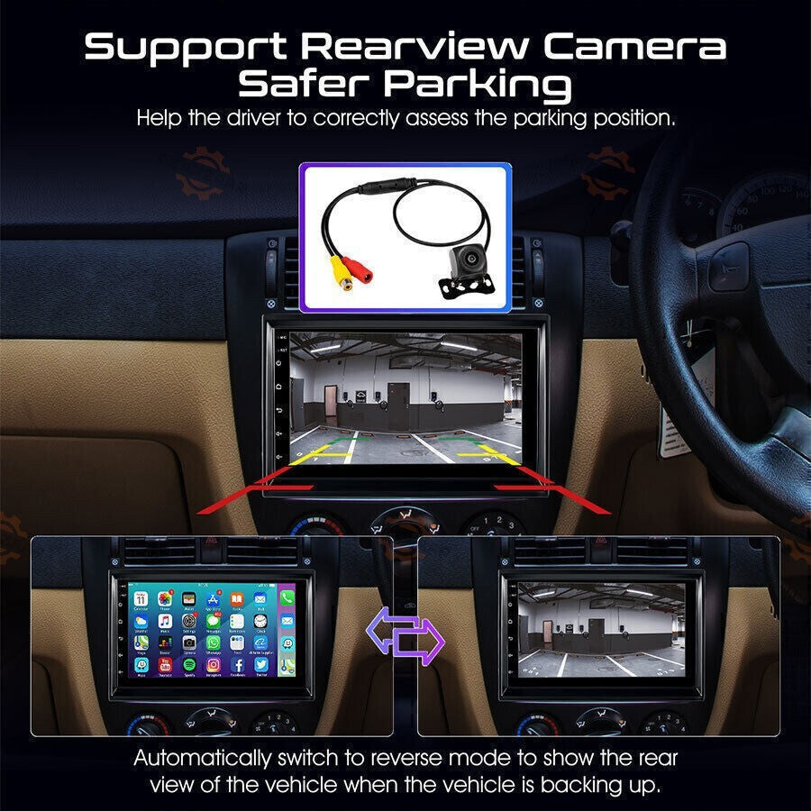 FOR FORD F150 2004-2008 7" ANDROID CARPLAY CAR STEREO RADIO GPS NAV WIFI BT | US