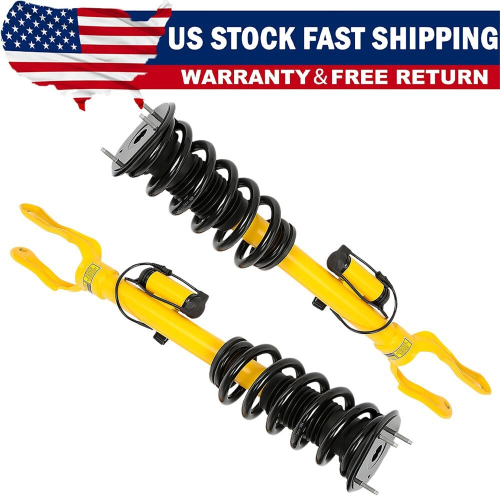 2 Front Shock Struts w/ Electric For Jeep Grand Cherokee Overland SRT8 2012-2015