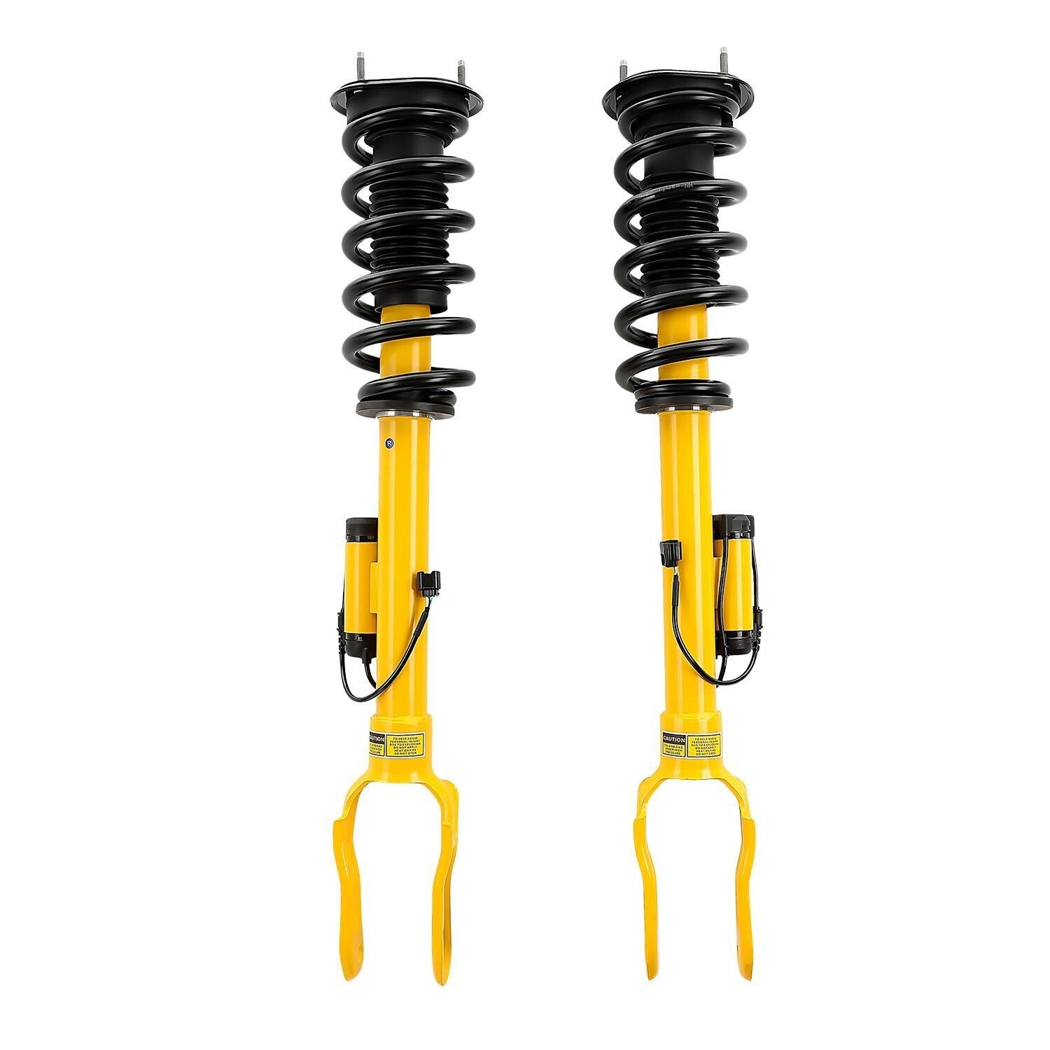 2 Front Shock Struts w/ Electric For Jeep Grand Cherokee Overland SRT8 2012-2015