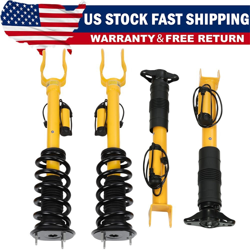 4x For Jeep Grand Cherokee SRT SRT8 Front &Rear Shock Struts Assembly 2012-2015
