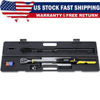 Digital Torque Wrench Adjustable Electric Torque Wrench-tool 1/2" Drive 10-200NM