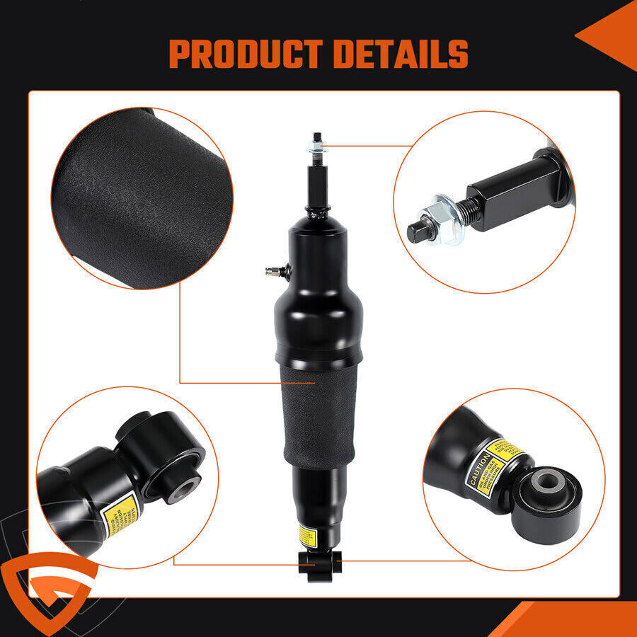 2pc Rear Air Suspension Shock Struts For Nissan Armada 5.6L V8 2017-2023