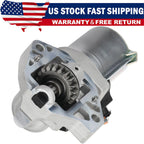 Starter For Honda & Acura V6, Accord& RLX 2013-17, Crosstour 13-15 EX 3.5L SOCH
