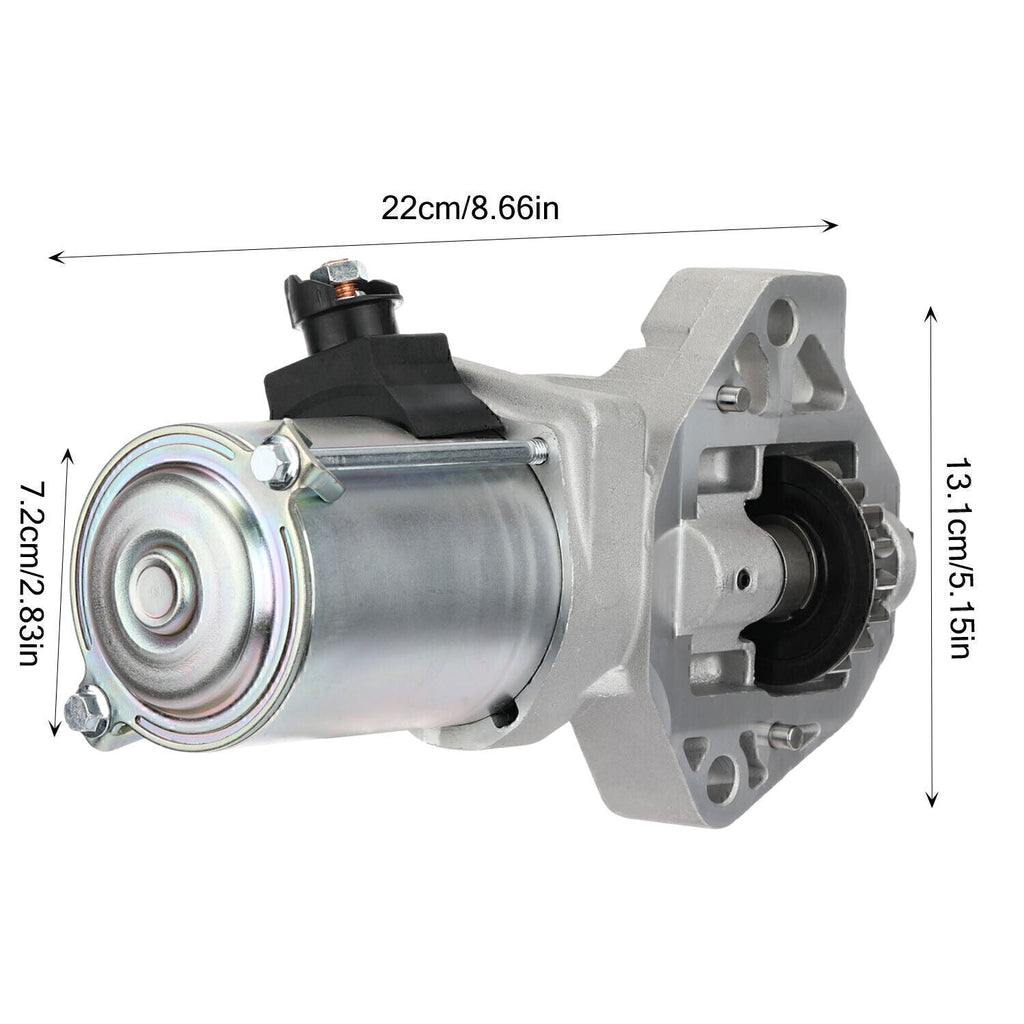 Starter For Honda & Acura V6, Accord& RLX 2013-17, Crosstour 13-15 EX 3.5L SOCH