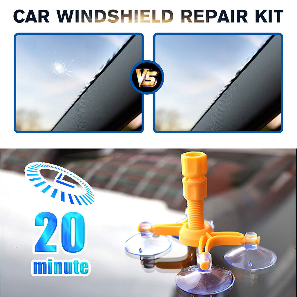 Car Windshield Repair Kit Fit Auto Glass Nano Crack Repair Fluid Windshield!