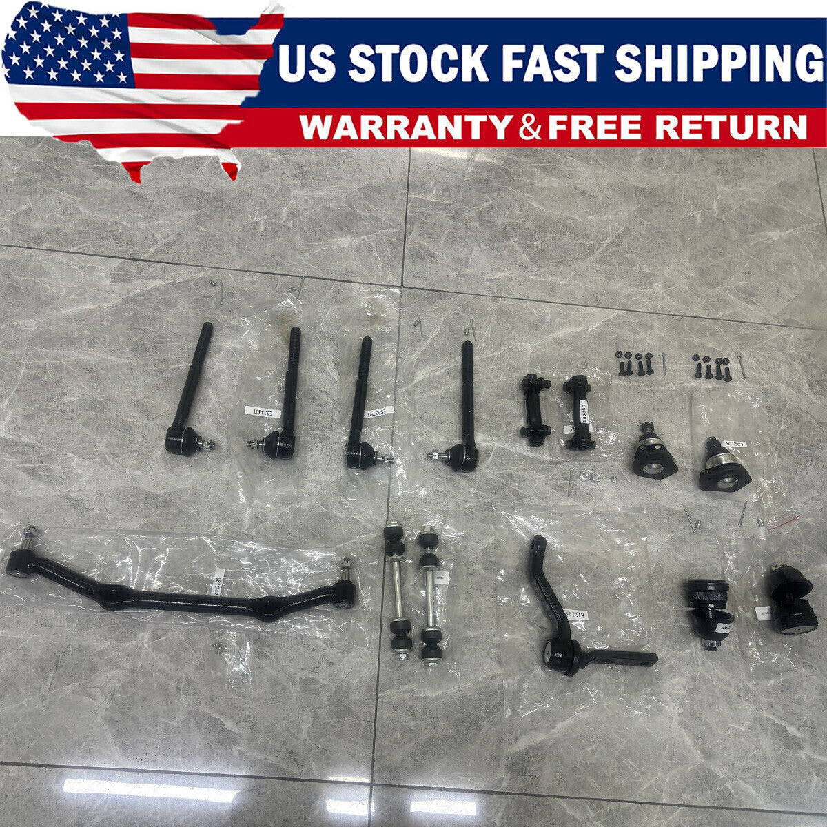 14pc Complete Front Suspension Kit Fit for Chevy Blazer S10 and GMC Jimmy 2WD