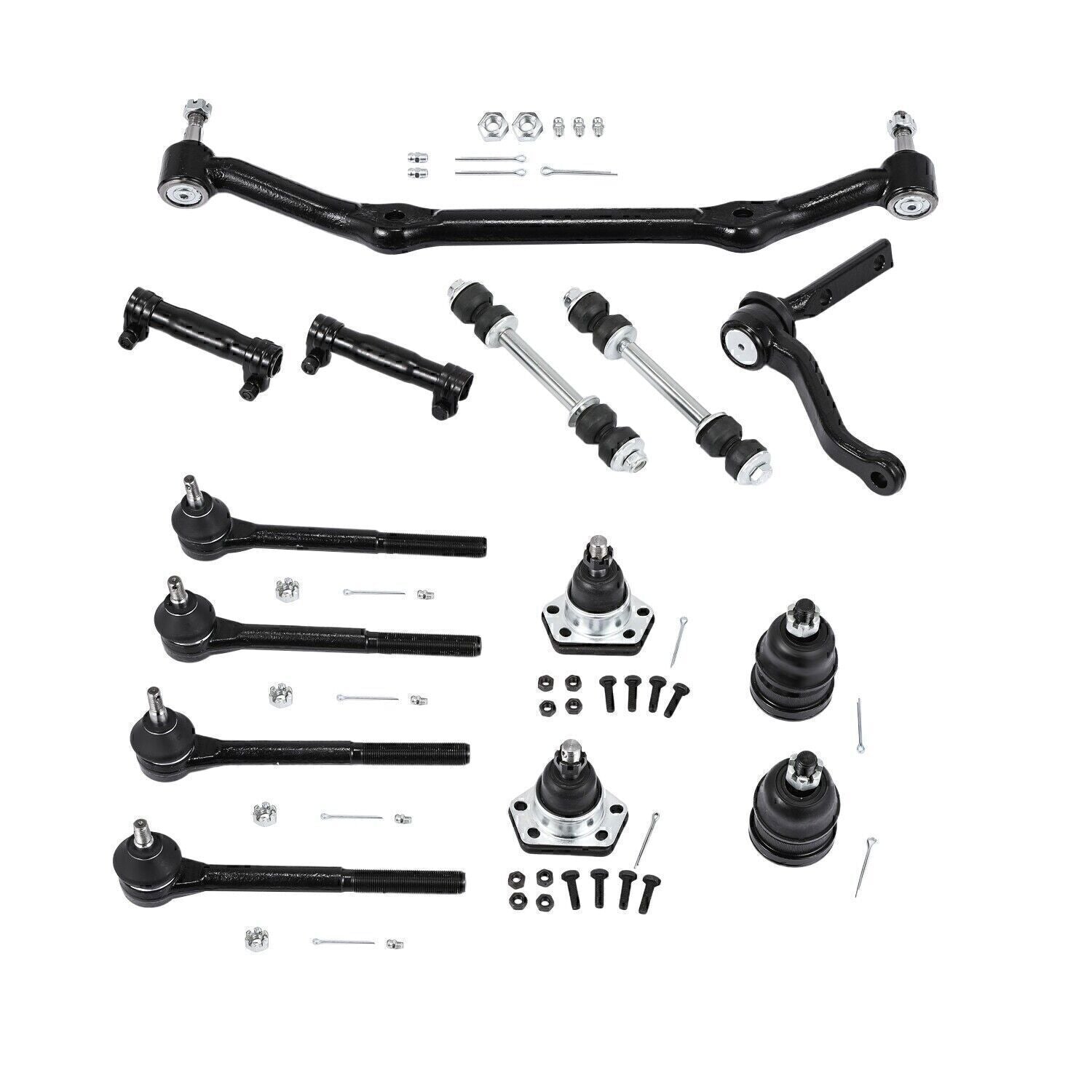 14pc Complete Front Suspension Kit Fit for Chevy Blazer S10 and GMC Jimmy 2WD