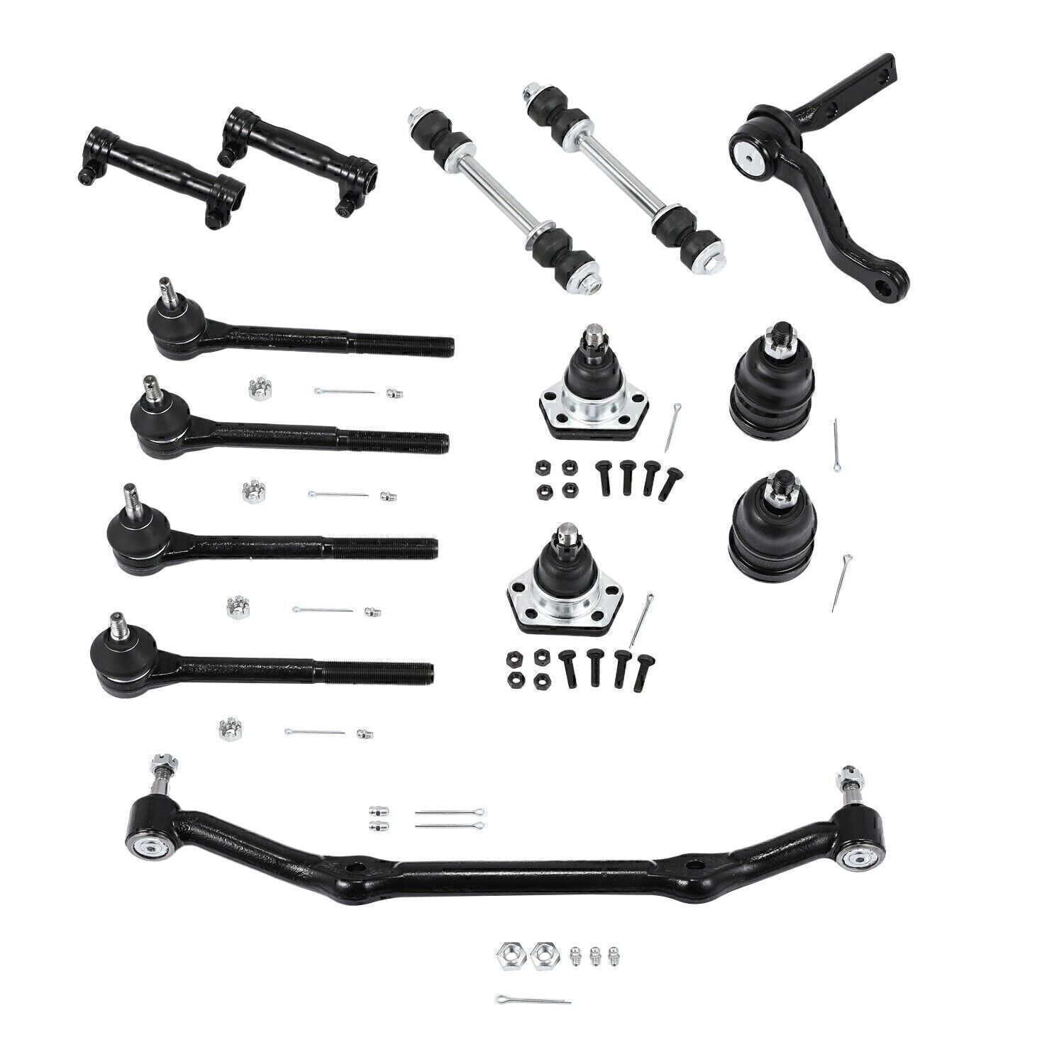 14pc Complete Front Suspension Kit Fit for Chevy Blazer S10 and GMC Jimmy 2WD